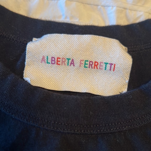 ALBERTA FERRETTI cropped Friday t-shirt - Picture 2 of 3